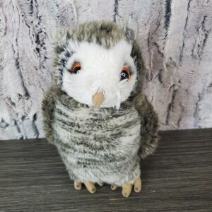 UNIVERSAL STUDIOS HARRY POTTER Plush PIGWIDGEON Ron's OWL 10" Swivel Head Grey